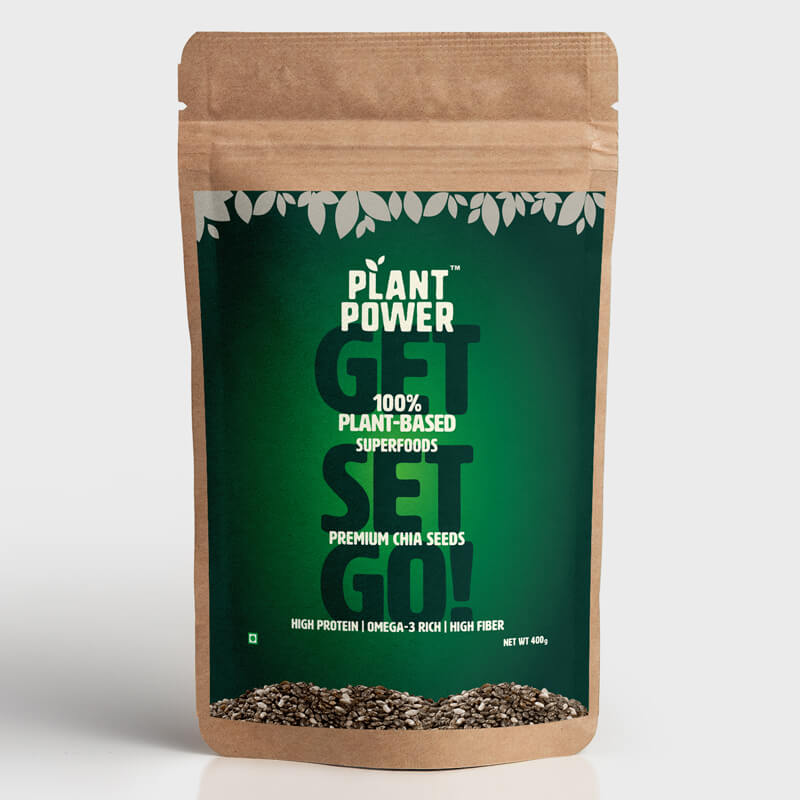chia seed plant based protein Premium Chia Seeds – Plant Power