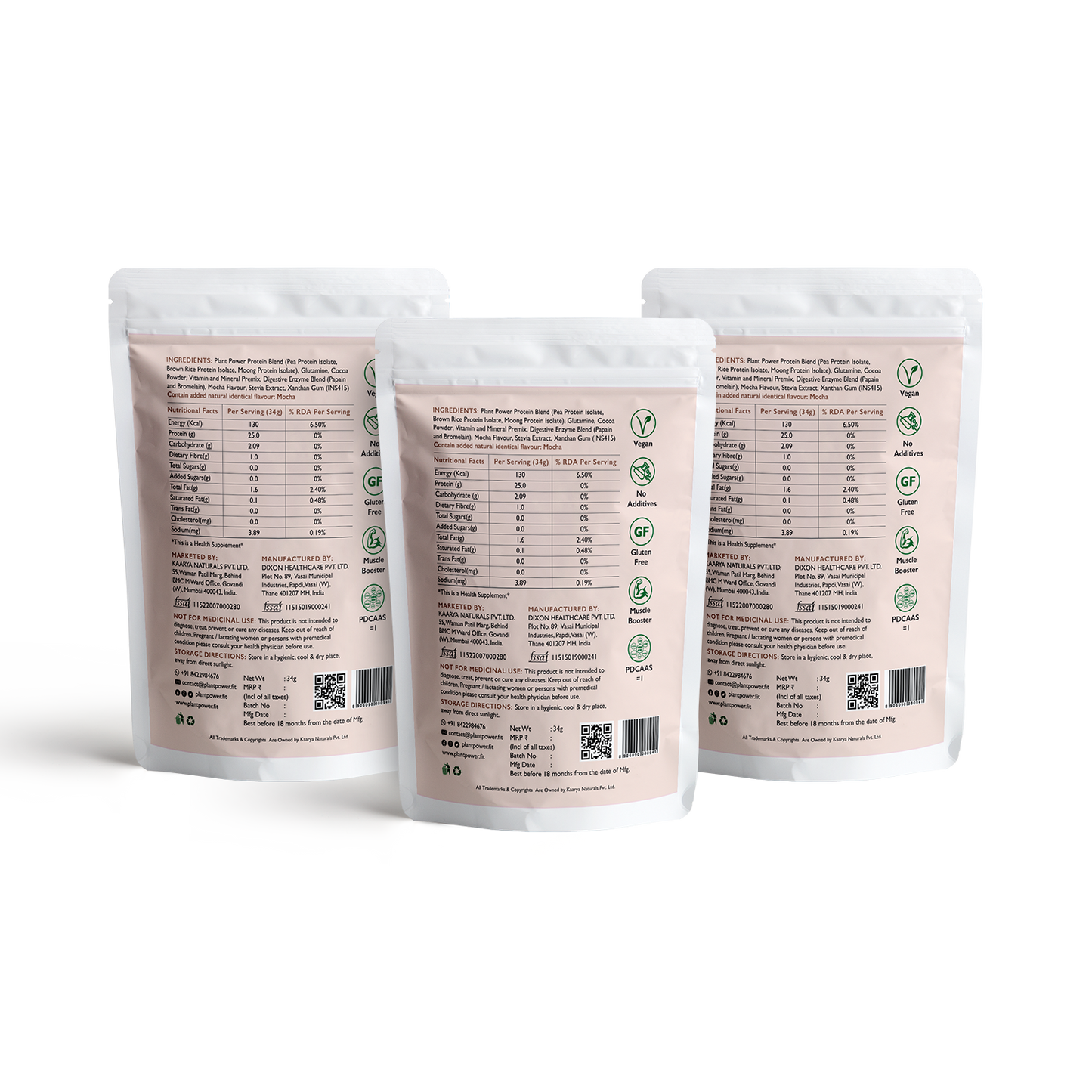 Mocha Strength Shake | 34g Single Serve Packets | 25G Protein Each Serve | Easy Digestion