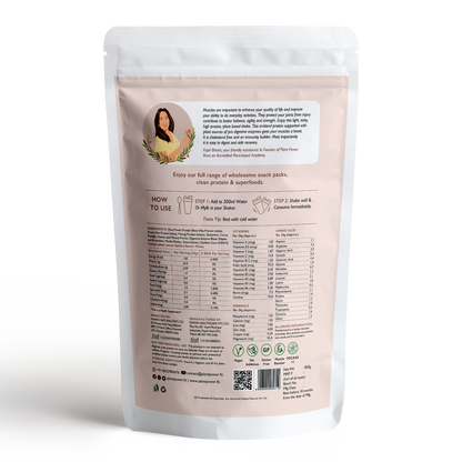 Mocha Strength Protein Shake | Blend of Moong, Brown Rice, Pea | Easy Digestion