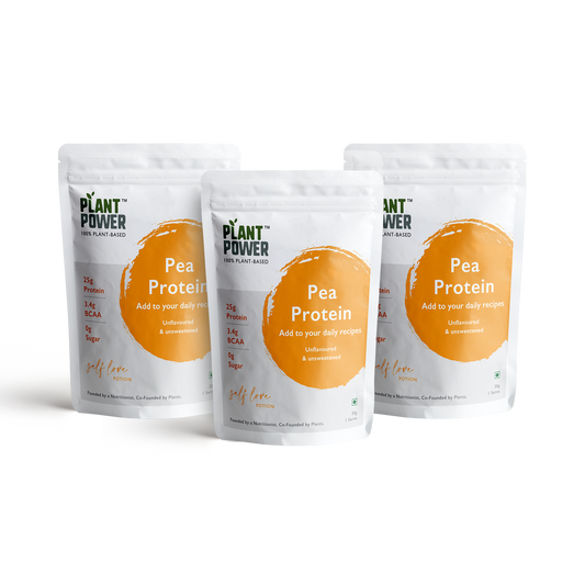 Pea Protein Isolate | 30G Single Serve Packets | 25G Protein Per Serve | Unflavoured and Unsweetened