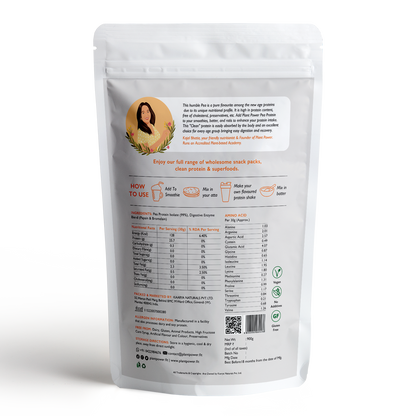Pea Protein Isolate | Unsweetened and Unflavoured