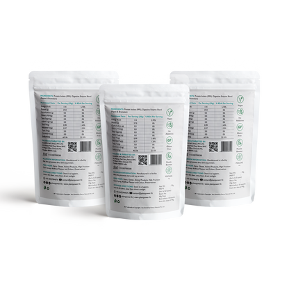 Soy Protein Isolate | 30G Single Serve Packets | 27G Protein Per Serve | Unflavoured and Unsweetened