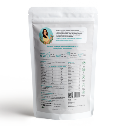 Soy Protein Isolate | Unsweetened and Unflavoured